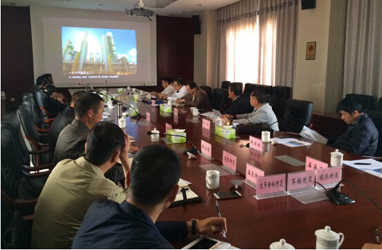 中机院携北京军民融合投资考察团一行与安宁市委市政府进行座谈