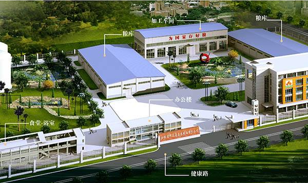  Planning unit of grain and oil processing industrial park